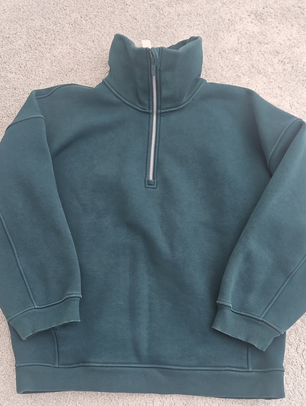 Lululemon Thick fleece Half Zip sweater